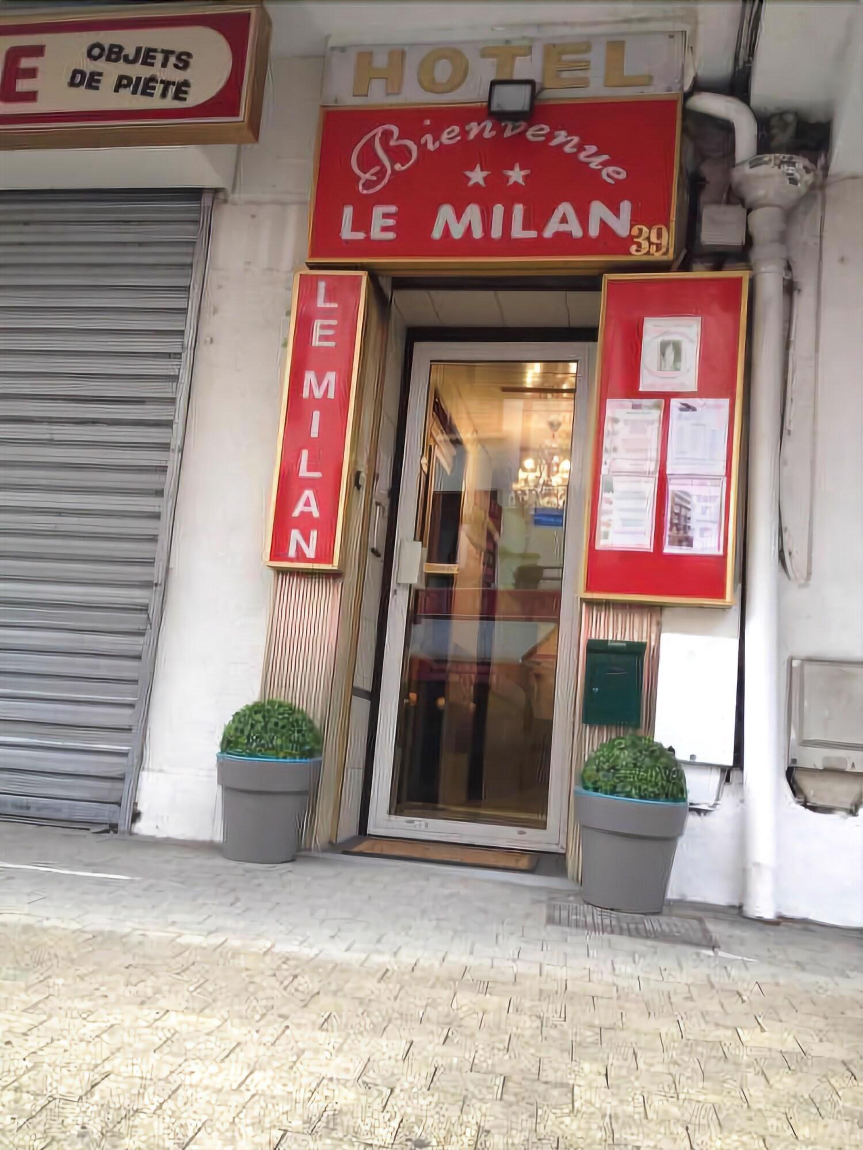 Hotel Le Milan Lourdes Exterior foto